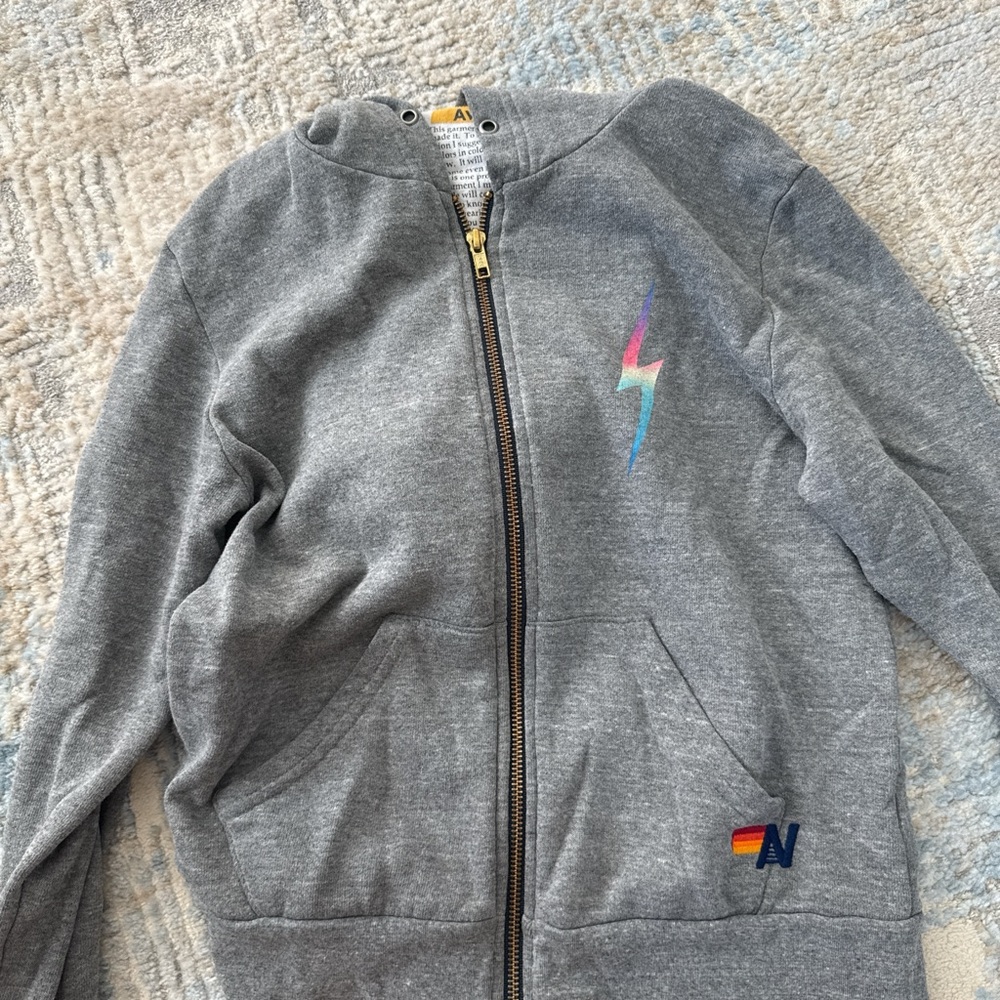 aviator nation zip up